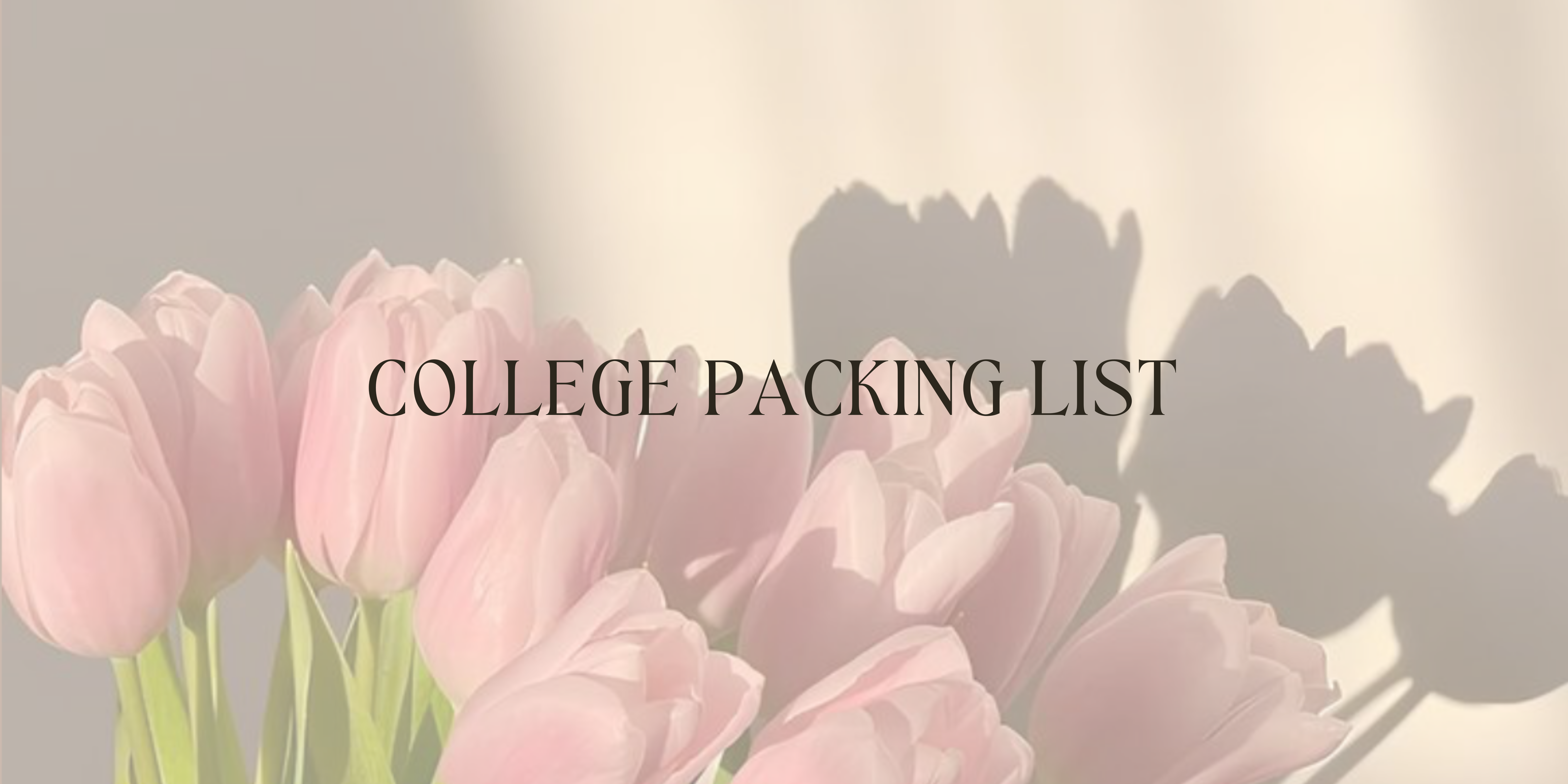 College Packing List | Rush Ready Checklist | Collegemate