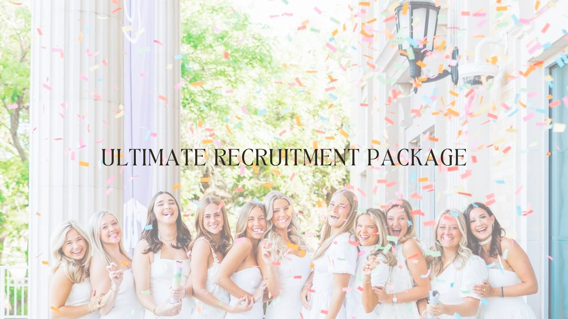 Ultimate Recruitment Package | Rush Ready Checklist | Collegemate